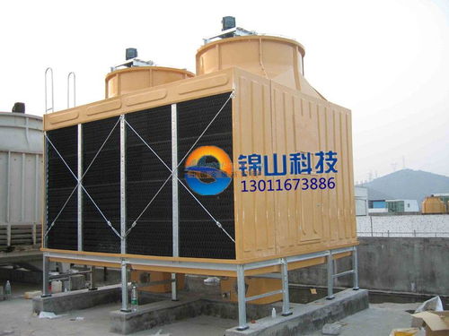 山東錦山方形橫流式冷卻塔HRT 500 環保節能，廠家直供